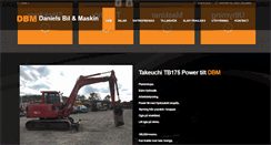 Desktop Screenshot of danielsbil.com